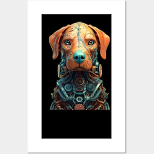 Industrial Punk Dogs by Liza Kraft 2.0 Posters and Art